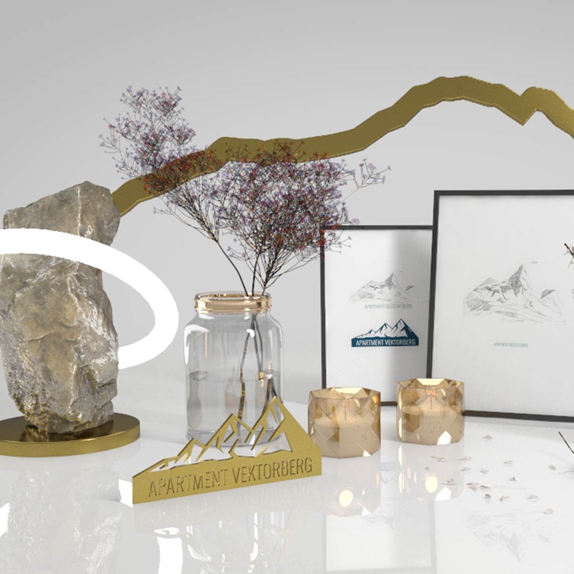 Architectural still life